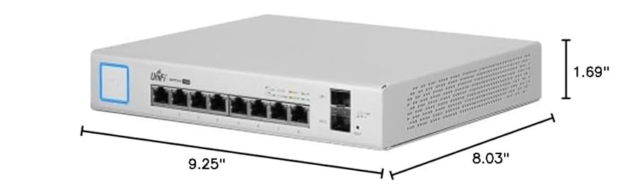 Amazon.com: Ubiquiti US-8-150W Managed Gigabit Ethernet (10